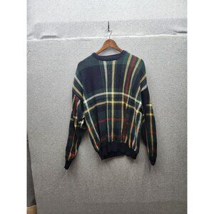 Nautica XL Plaid Crewneck Sweater